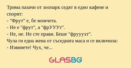 Трима пазачи от зоопарк седят в...
