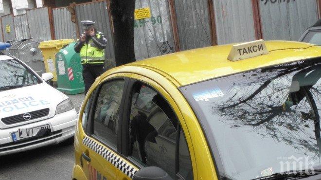 Полицията издирва мъж, ограбил таксиметров шофьор