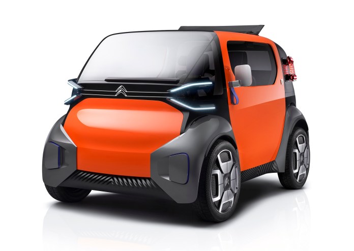 Citroen ще представи в Женева електромобила Ami One Concept, за който няма нужда от шофьорска книжка