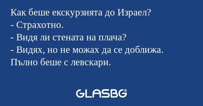 Как беше екскурзията до Израел...