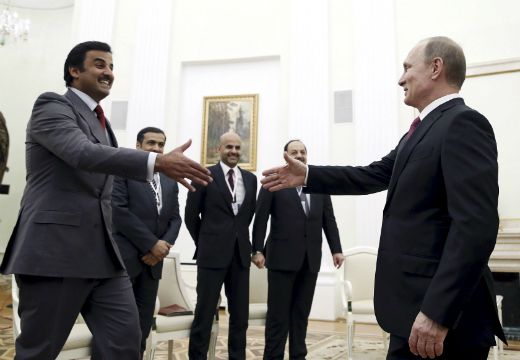 Путин и емирът на Катар поговориха за футбол