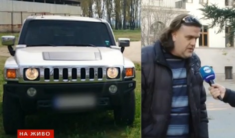 Дрогира се и кара: В Пазарджик треперят от страшилището с Хамъра