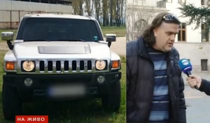 Дрогира се и кара: В Пазарджик треперят от страшилището с Хамъра