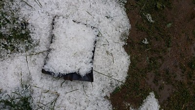 Градушка колкото лешник удари Ардинско (Снимки)