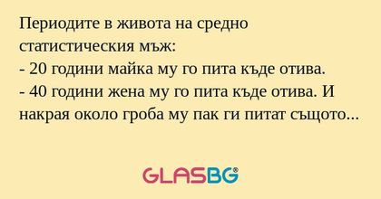 Периодите в живота на средно статистическия...