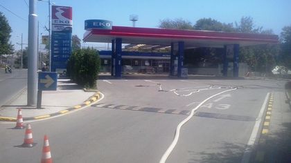 Благополучно приключи драмата с бензиностанцията до Централна гара