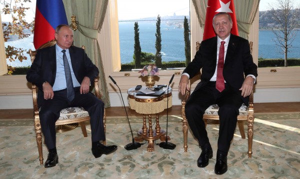 Ердоган и Путин разговаряха 45 мин. при закрити врата