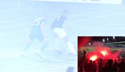 PlovdivDerbyTV: Ултрасите на Локо задимиха Лазур