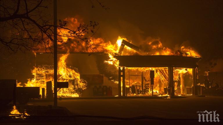 ОГНЕН АД В КАЛИФОРНИЯ: Кардашиян си нае частна пожарна, тузарски имения станаха на пепел (ВИДЕО/СНИМКИ)