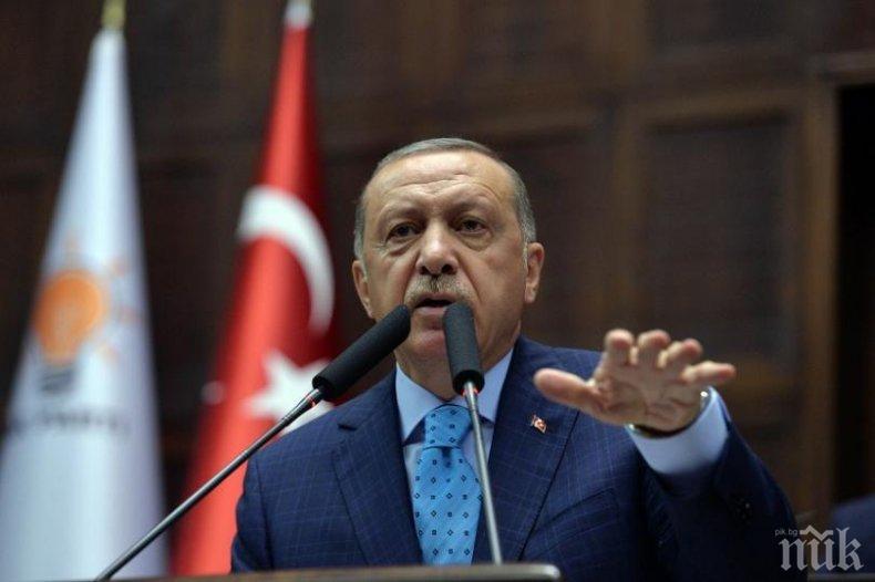 Президентът на Турция обяви, че ще се предприемат всички „необходими мерки“, за защита интересите на страната в Средиземно море