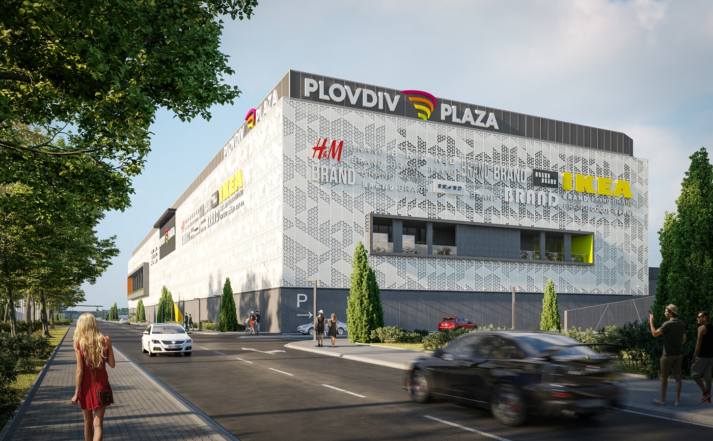 Новият мол PLOVDIV PLAZA с колекция от световни марки отваря врати съвсем скоро