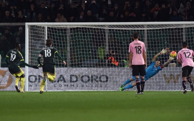 Палермо с Чочев катастрофира срещу Милан