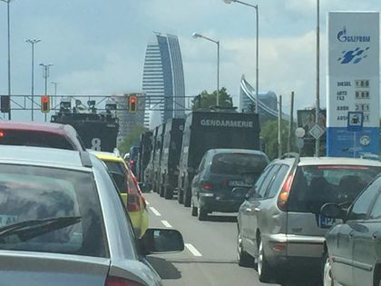 Жандармерия и полиция от цяла България се стича в София