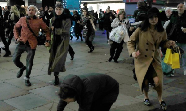 Паниката в лондонското метро - заради пререкание
