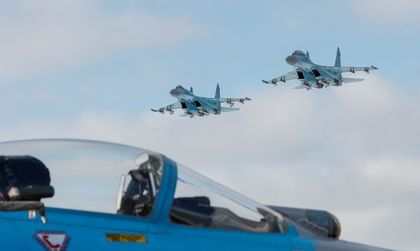 Украински изтребител се разби, загина пилотът