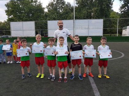 Деца от 16 забавачки се състезаваха във футболен турнир СНИМКИ