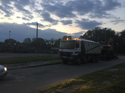ЕКСКЛУЗИВНО от Лаута!!! Багерите влязоха минути след последния съдийски сигнал!