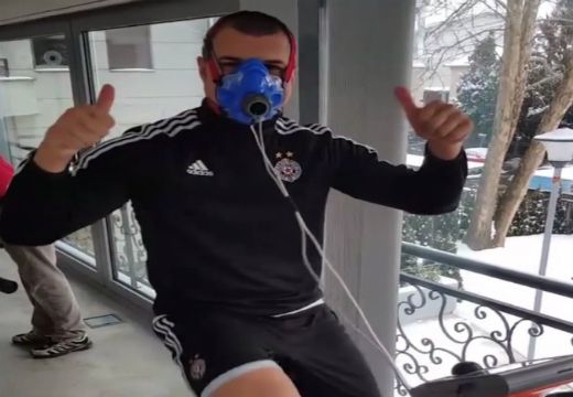 Божинов върти педалите, повози колеги (ВИДЕО + СНИМКА)