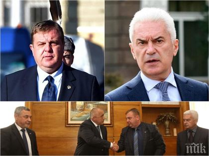 Каракачанов охлади страстите в коалицията! Вицепремиерът отсече: Волен Сидеров няма да сваля правителството, думите му за Цветанов са извадени от контекста
