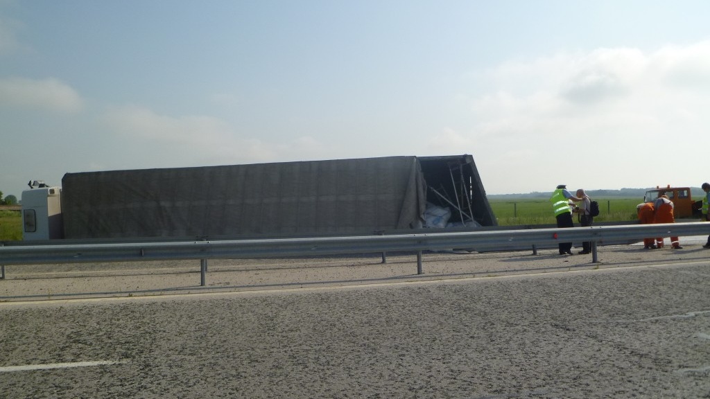 Заради катастрофата на АМ Тракия отбиват движението през Поповица