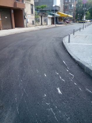Преобразиха улица в центъра на Пловдив (СНИМКИ)