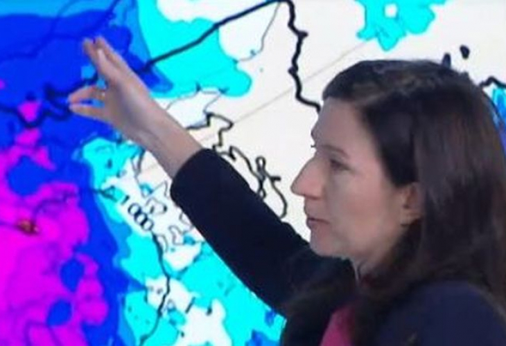 Синоптикът Анастасия Стойчева каза къде днес ще натрупа най-много сняг и кога спират валежите