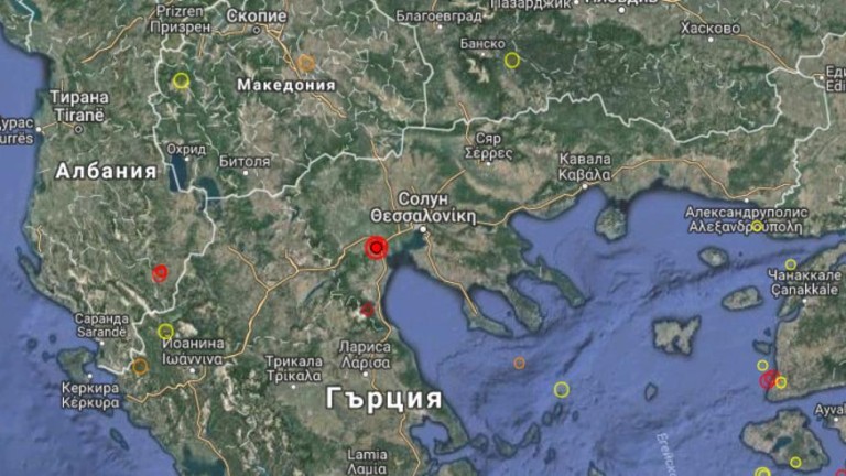 Земетресение тресна пак Гърция! Усети се и в България