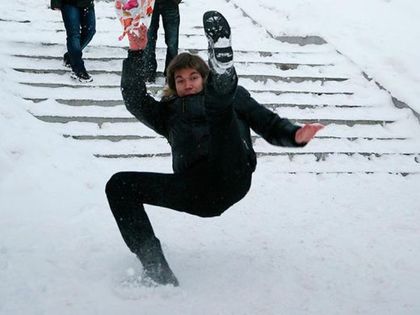 Само за ден - 170 потрошени на леда в София