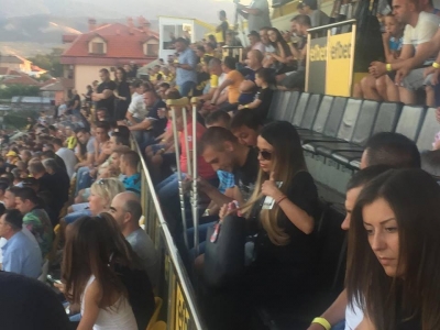 СНИМКА: Балтанов дойде да подкрепи Ботев