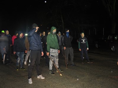 Протестиращите подпалиха две цигански къщи в Габрово