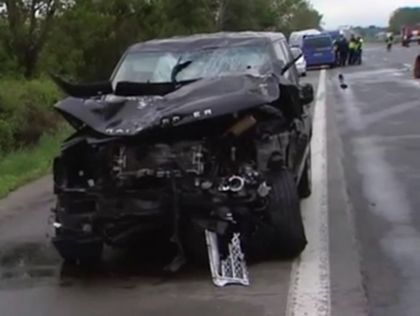 Тежка катастрофа край Златитрап, единият шофьор е в болница