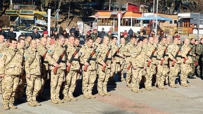 Смолян посреща военните от мисия в Афганистан