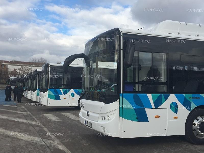 Първите 20 електробуса вече се движат по софийските улици (ОБЗОР)