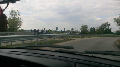 Мъж загина при меле на околовръстното на Пловдив! СНИМКИ