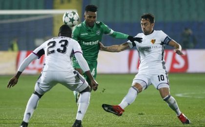 НА ЖИВО: Лудогорец - Базел 0:0