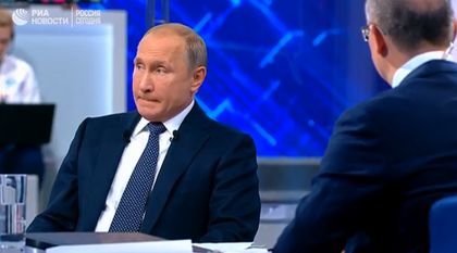 ЕКСКЛУЗИВНО! Пряка линия с Путин! Горещите въпроси към руския президент валят, надминаха 2 млн. (НА ЖИВО)