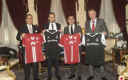 ЦСКА и Бешикташ с взаимни подаръци на работна среща