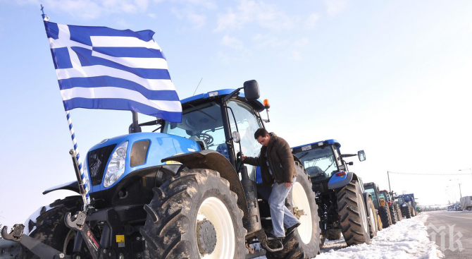 Гръцките фермери готвят нова блокада