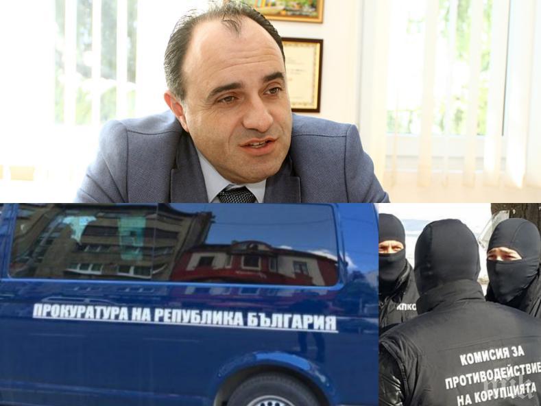 Бизнесменът, арестуван кмета на Костенец, прибрал над 3 милиона лева от обществени поръчки