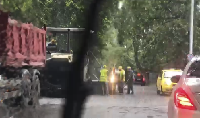 Асфалтират в пороя основен пловдивски булевард  ВИДЕО