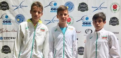 Четири българчета до 14 г. бяха избрани в отборите на ITF и Тенис Европа