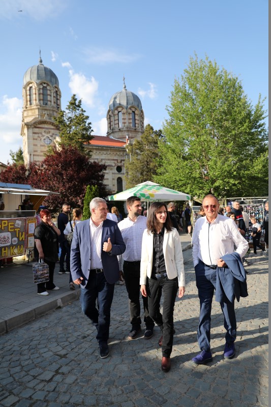 Европейски избори 2019: Мария Габриел, ГЕРБ: Бяла с всеки изминал ден се преобразява и придобива истински европейски облик