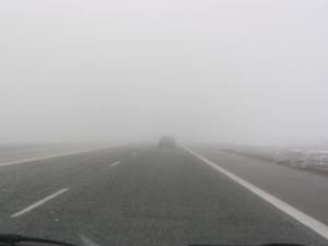 Мъгла по пътя Пазарджик-Пловдив