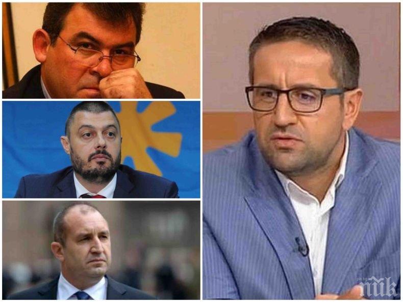 Георги Харизанов с разбиващ коментар за Богомил Бонев, Николай Бареков и хората, които искат да се лепнат към Румен Радев