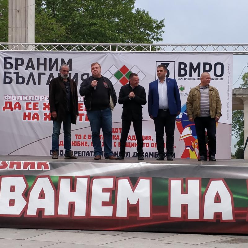 Европейски избори 2019: Ангел Джамбазки във Варна: С вашата помощ на 26 май ще продължим да браним България и българския интерес