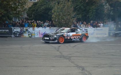 Супер мото шоу закри Extreme Fest на София2018