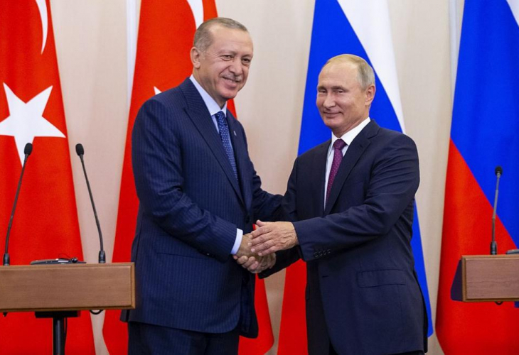 Ердоган проведе важни разговори с Путин и Порошенко