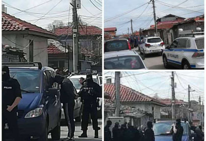Ето кой е арестуваният ромски барон в Бургас! Заоблена циганка се съблича пред жандармеристите и реве на умряло