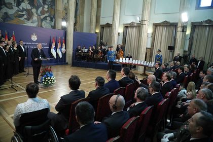 Премиерът Бойко Борисов: Приемам „Орденът на Република Сърбия“ от името на всички, които вярваме, че страната скоро ще бъде член на ЕС