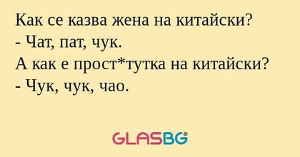 Как се казва жена на китайски...